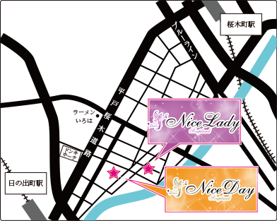 横浜ナイスの地図